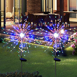 Solar Power Firework Lights  LED