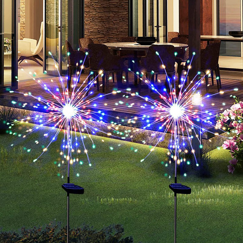 Solar Power Firework Lights  LED