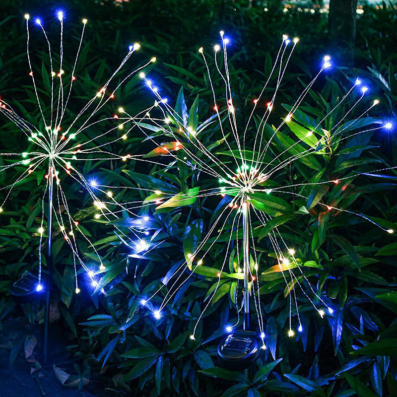 Solar Power Firework Lights  LED