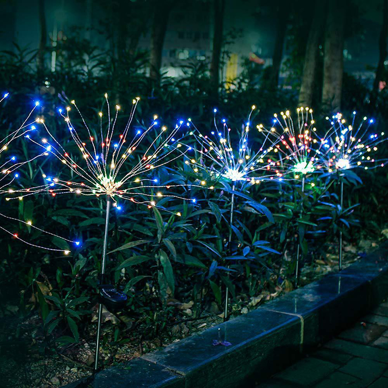 Solar Power Firework Lights  LED