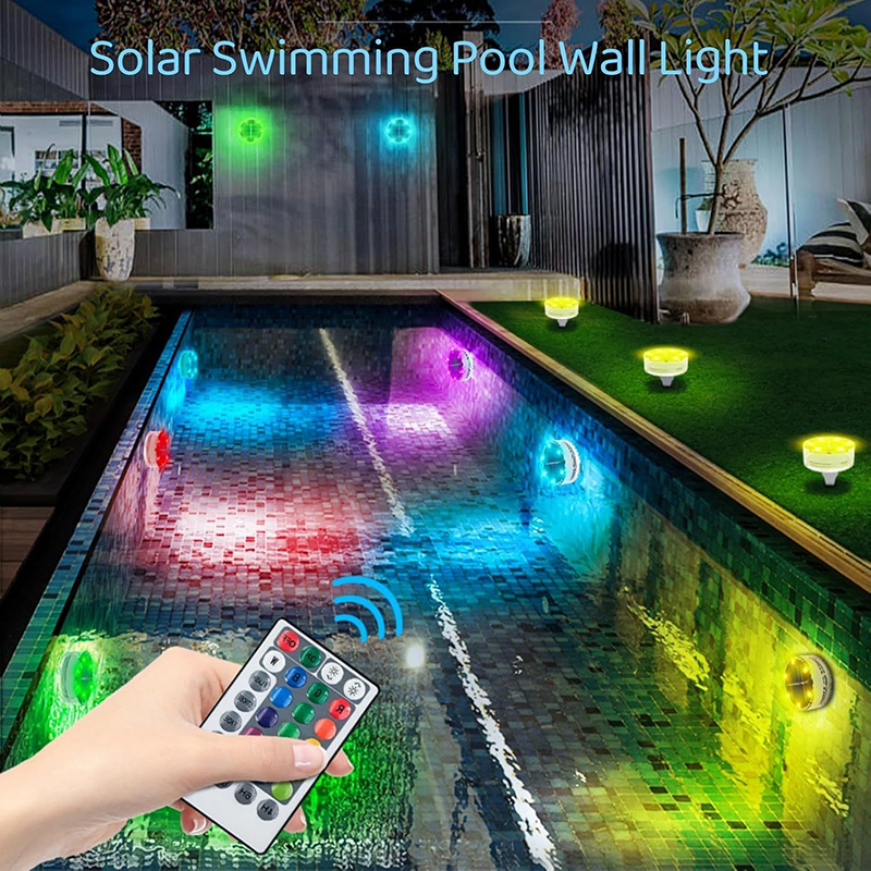 12 solar powered diving lights